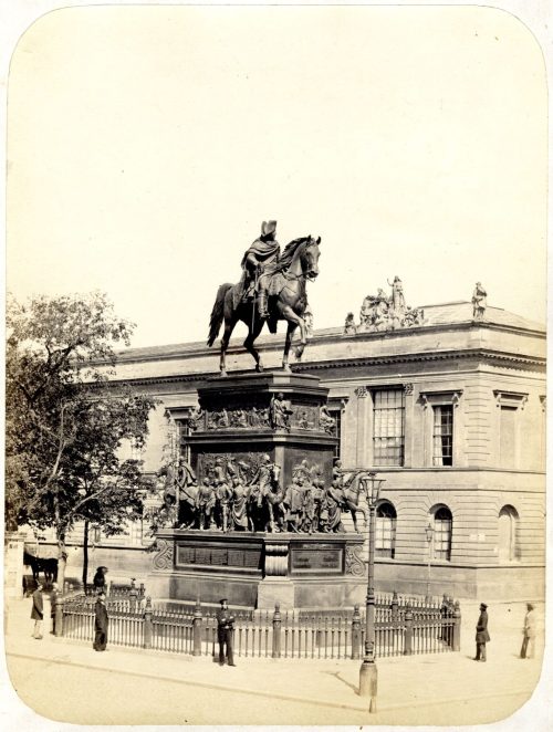 Leopold Ahrendts (Künstler*in), Reiterdenkmal Friedrich d. Großen, ca. 1858–1860