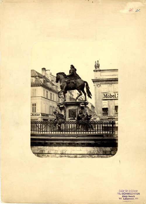 Leopold Ahrendts (Künstler*in), Reiterdenkmal des Großen Kurfürsten, ca. 1858–1860