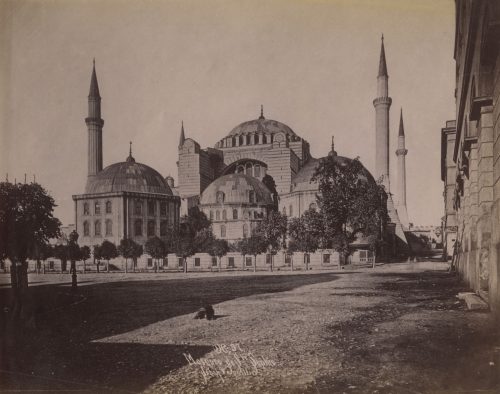 Pascal Sebah Und Policarpe Joaillier (Künstler*in), St. Sophia Moschee, ca. 1880