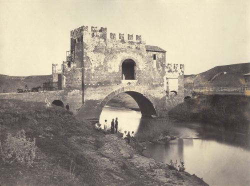 Gioacchino Altobelli und Pompeo Molins (Künstler*in), Ohne Titel (Ponte Nomentano, Rom), ca. 1863