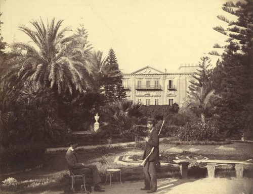 Giorgio Sommer (Künstler*in), Palermo, Villa Tasca, ca. 1870