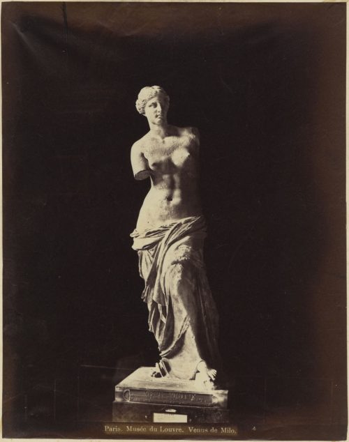 Giorgio Sommer (Künstler*in), Paris. Louvre-Museum. Venus von Milo, ca. 1900