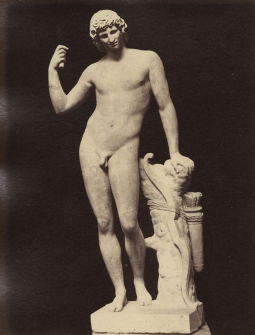 Giorgio Sommer (Künstler*in), Adonis. Neapel Museum, ca. 1900