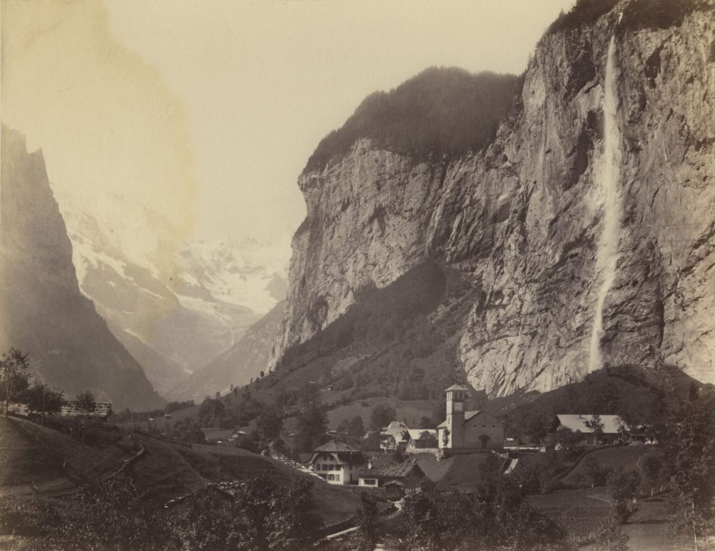 Der Staubbach, Lauterbrunnental, Schweiz