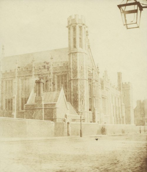 William Henry Fox Talbot (Künstler*in), Das neue Vestibül und die Bibliothek, Lincoln's Inn Fields, London, ca. 1844