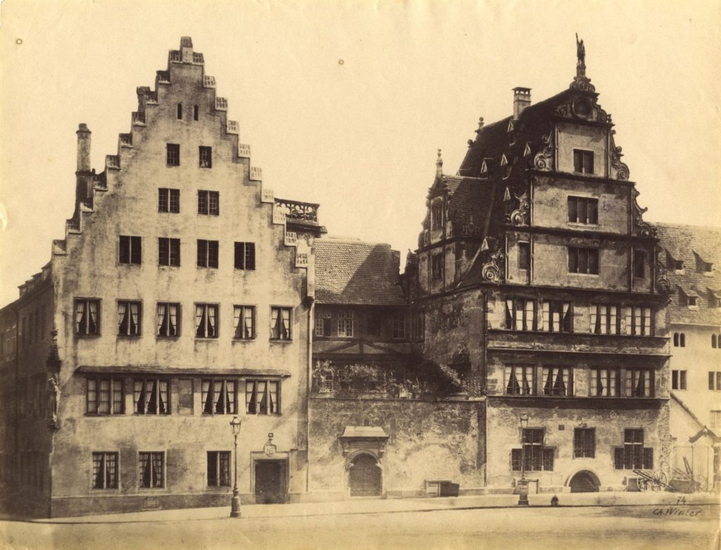 Ohne Titel (Nürnberg, Häuser in der Altstadt)