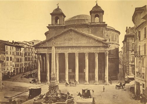 I. und A. Wothly (Künstler*in), Pantheon, Rom, 1868