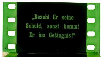 Filmkader zeigt Einzelbild des Films.