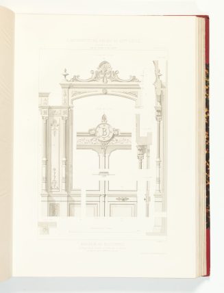 L'Architecture Privée au XIXe Siècle. Décorations Intérieures des Établissements de Commerce. Deuxième Série. Troisième Volume