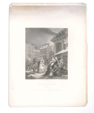 Das komplette Werk von William Hogarth in einer Serie von Einhundertfünfzig Stahlstichen der originalen Bilder