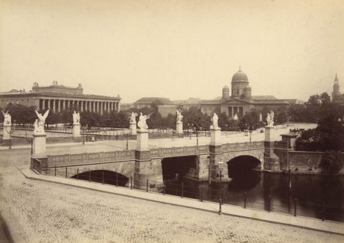 Unbekannt (Künstler*in), Ansichten von Berlin: Schlossbrücke, 1880s