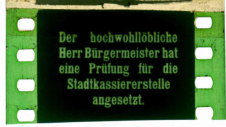 Filmkader zeigt Einzelbild des Films.