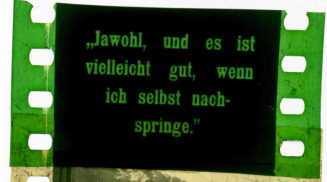 Filmkader zeigt Einzelbild des Films.