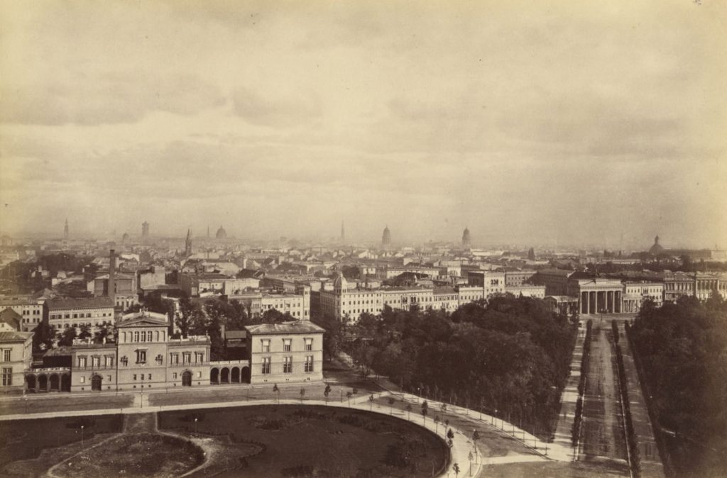 Ansichten von Berlin: Panorama von Berlin, von der Siegessäule aus gesehen