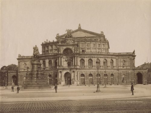 Unbekannt (Künstler*in), Dresden, Königl. Hoftheater, 1870s