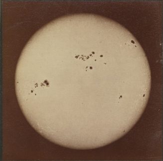 Ohne Titel (Sonne) fotografiert in New York am 22. September 1870, 9h 52m 10s (Sternzeit)