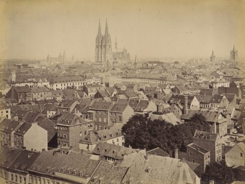 Unbekannt (Künstler*in), Panorama von Köln, after 1880