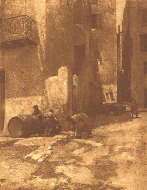 Robert Demachy (Künstler*in), Straße in Menton, 1898