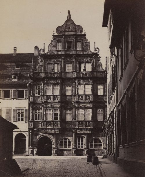 Unbekannt (Künstler*in), Heidelberg: Hotel zum Ritter, 1870s