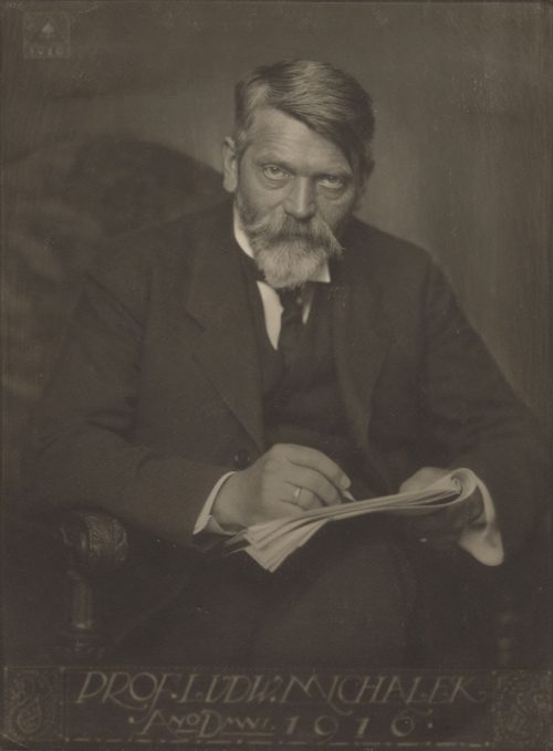 Unbekannt (Künstler*in), Prof. Ludwig Michalek, 1916