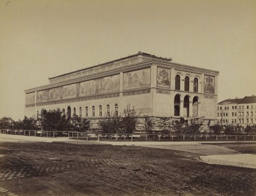 Unbekannt (Künstler*in), Neue Pinakothek in München (im 2. Weltkrieg zerstört), ca. 1860s–1870s