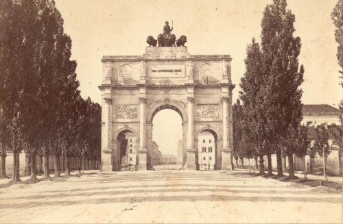 Unbekannt (Künstler*in), München, Siegestor, ca. 1870