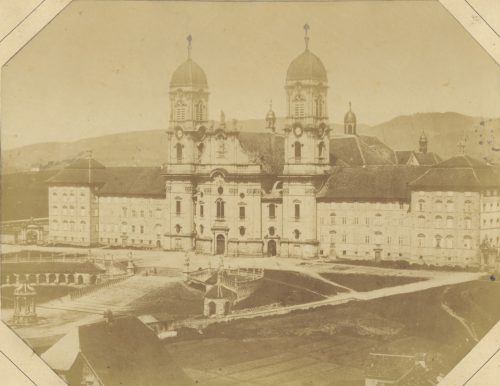 Unbekannt (Künstler*in), Klosteranlage Einsiedeln, Schweiz, ca. 1850