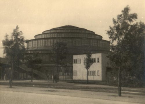 Unbekannt (Künstler*in), Jahrhunderthalle (Breslau, Architekt Max Berg, 1911-13), ca. 1920s