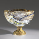 Emile Gallé, footed bowl "Libellules" (stolen in 2004)