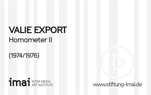 Valie Export (Künstler*in), Homometer II, 1974/1976