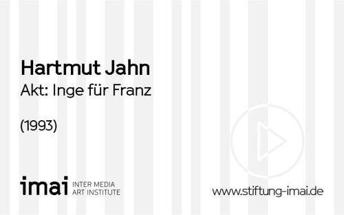 Hartmut Jahn (Künstler*in), Akt: Inge für Franz, 1993