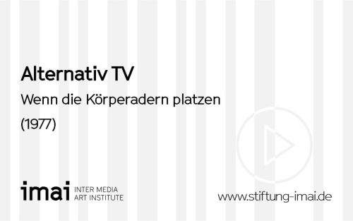 Alternativ TV (Künstler*in), Wenn die Körperadern platzen: Hommage an einen Prinzen aus Sarmakant, 1977