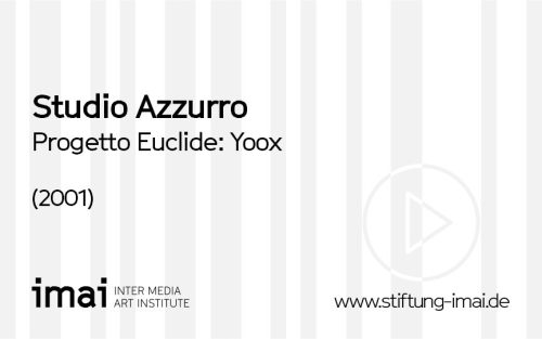 Studio Azzurro (Künstler*in), Progetto Euclide: Yoox, 2001