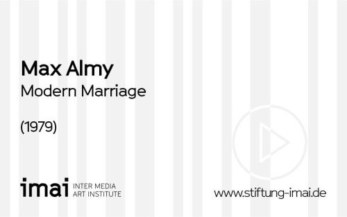 Max Almy (Künstler*in), Modern Marriage, 1979