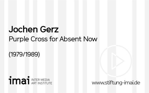 Jochen Gerz (Künstler*in), Purple Cross for Absent Now, 1979/1989