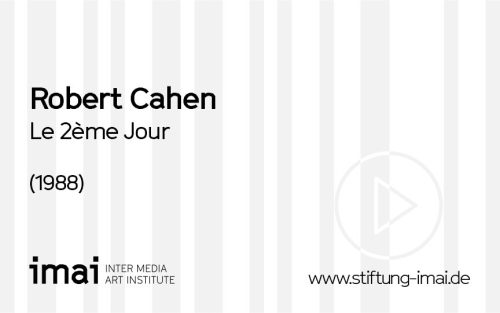 Robert Cahen (Künstler*in), Le 2ème Jour, 1988