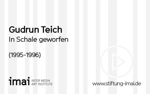 Gudrun Teich (Künstler*in), In Schale geworfen, 1995-1996