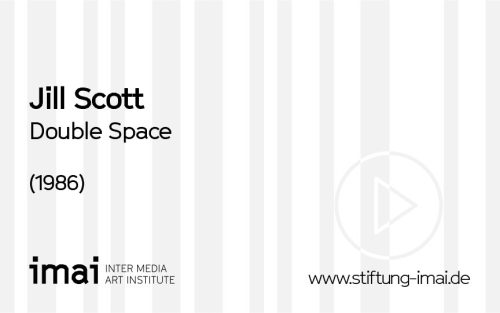 Jill Scott (Künstler*in), Double Space, 1986