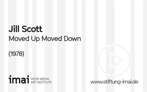 Jill Scott (Künstler*in), Moved Up Moved Down, 1978