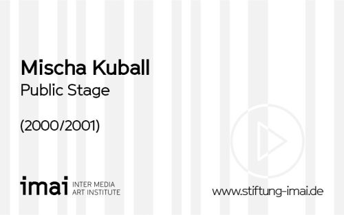 Mischa Kuball (Künstler*in), Public Stage, 2000/2001