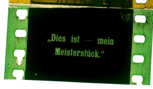 Filmkader zeigt Einzelbild des Films.