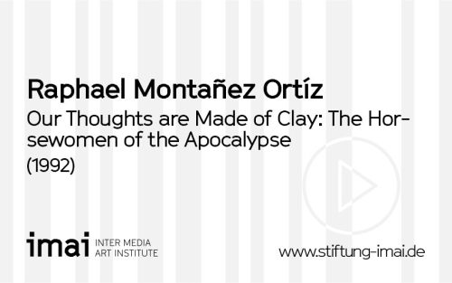 Raphael Montañez Ortíz (Künstler*in), Our Thoughts are Made of Clay: The Horsewomen of the Apocalypse, 1992