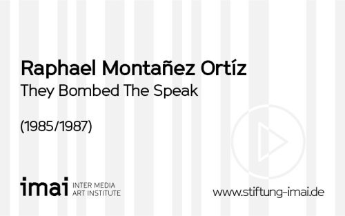 Raphael Montañez Ortíz (Künstler*in), They Bombed The Speak, 1985/1987