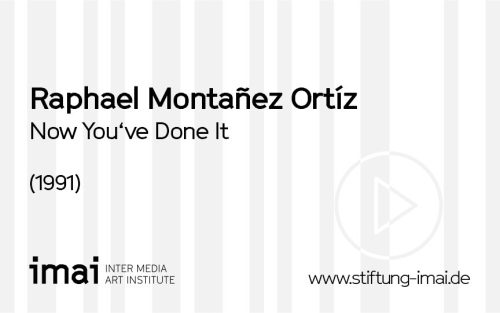 Raphael Montañez Ortíz (Künstler*in), Now You've Done It, 1991