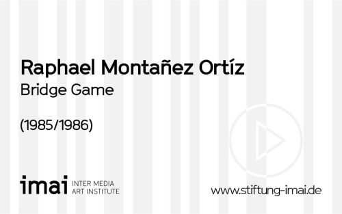 Raphael Montañez Ortíz (Künstler*in), Bridge Game, 1985/1986