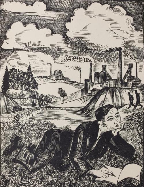 Conrad Felixmüller (Künstler*in), In der Welt der Arbeit, 1927