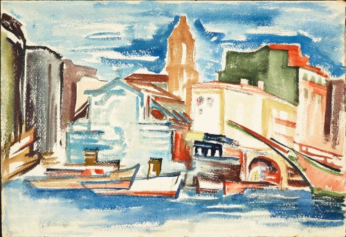 Julo Levin (Künstler*in), Alter Hafen Marseille, 1931