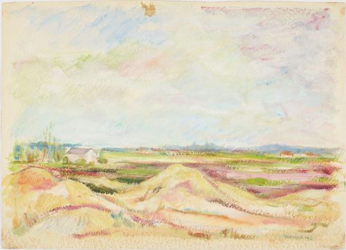 Franz Monjau (Künstler*in), Birkenwerder I, 1942