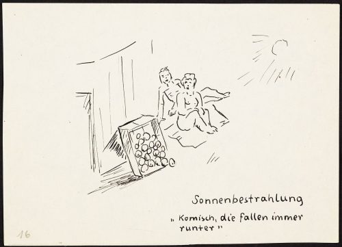 Franz Monjau (Künstler*in), Sonnenbestrahlung, ohne Jahr