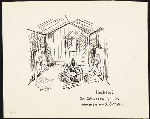 Franz Monjau (Künstler*in), Kochzeit, ohne Jahr